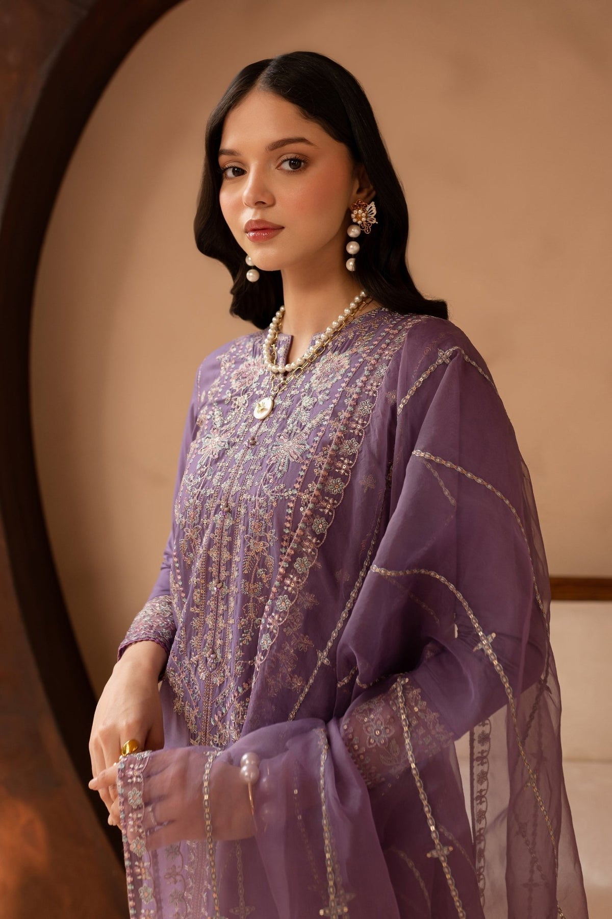 Batik | Kai Formals | Khoyo-Brand:Batik-Type:Ladies Clothes-Mauve-Lawn-House of Maryam- Buy in UK, USA