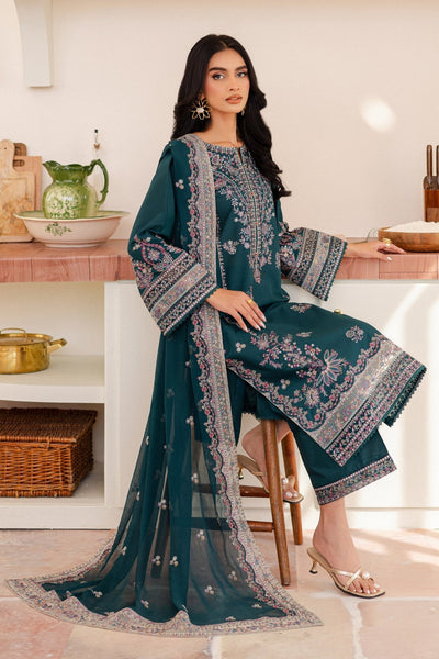Batik | Kai Formals | Leal-Brand:Batik-Type:Ladies Clothes-Teal Green-Lawn-House of Maryam- Buy in UK, USA