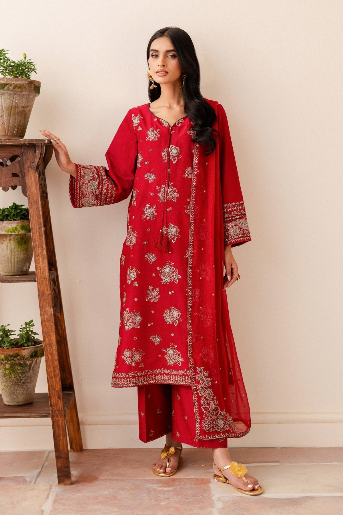 Batik | Kai Formals | Milaas-Brand:Batik-Type:Ladies Clothes-Red-Lawn-House of Maryam- Buy in UK, USA