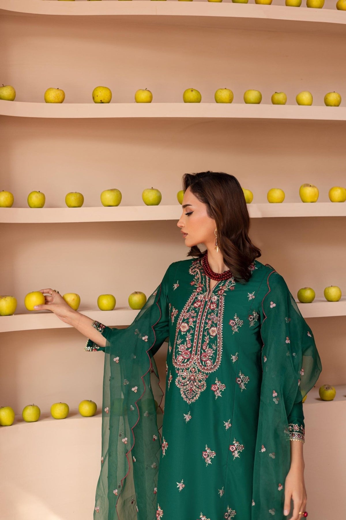 Batik | Kai Formals | Myra-Brand:Batik-Type:Ladies Clothes-Teal Green-Lawn-House of Maryam- Buy in UK, USA