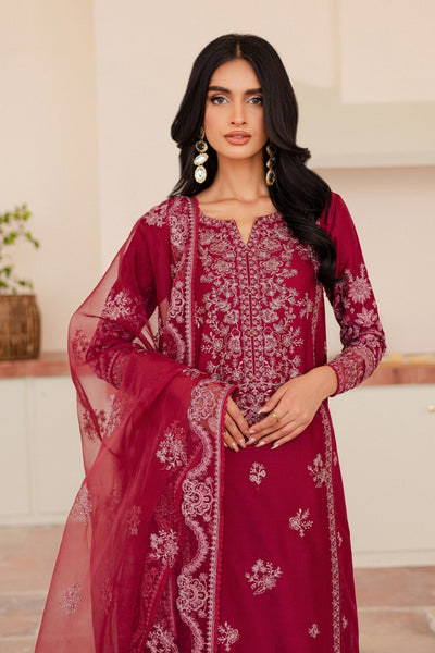 Batik | Kai Formals | Octafrey-Brand:Batik-Type:Ladies Clothes-Maroon-Lawn-House of Maryam- Buy in UK, USA