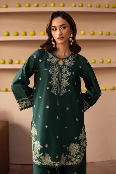 Batik | Kai Formals |Yasha-Brand:Batik-Type:Ladies Clothes-Dark Green-Lawn-House of Maryam- Buy in UK, USA