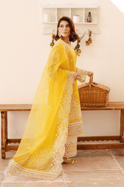 Batik | Kai Formals | Zahay-Brand:Batik-Type:Ladies Clothes-Yellow-Lawn-House of Maryam- Buy in UK, USA