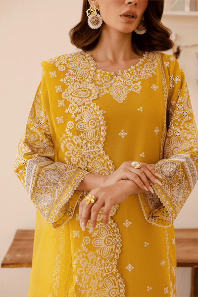 Batik | Kai Formals | Zahay-Brand:Batik-Type:Ladies Clothes-Yellow-Lawn-House of Maryam- Buy in UK, USA
