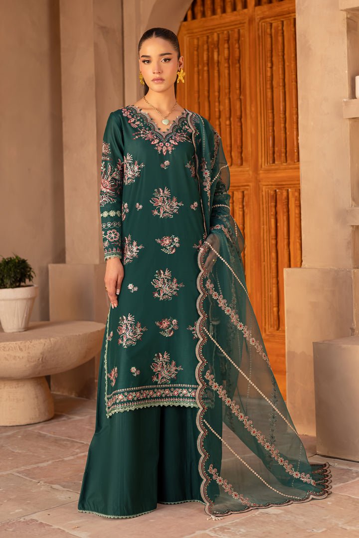 Batik | Ophelia Luxury Pret | Amaya-Brand:Batik-Type:Ladies Clothes-Dark Green-Pima Lawn-House of Maryam- Buy in UK, USA