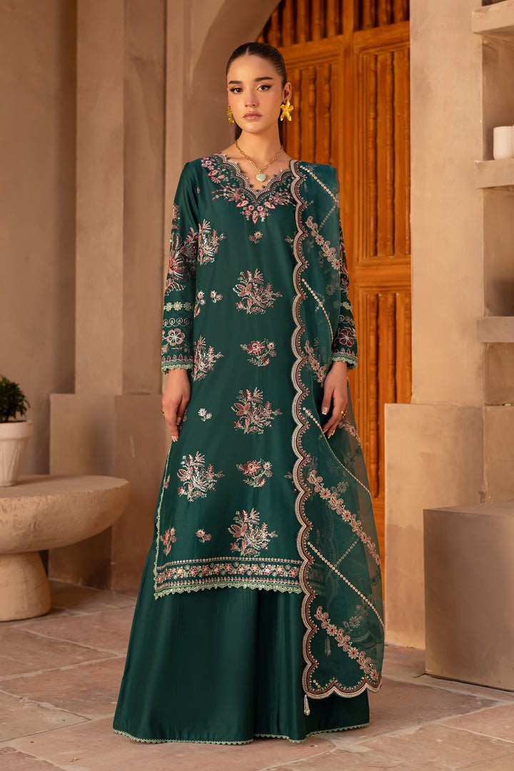 Batik | Ophelia Luxury Pret | Amaya-Brand:Batik-Type:Ladies Clothes-Dark Green-Pima Lawn-House of Maryam- Buy in UK, USA