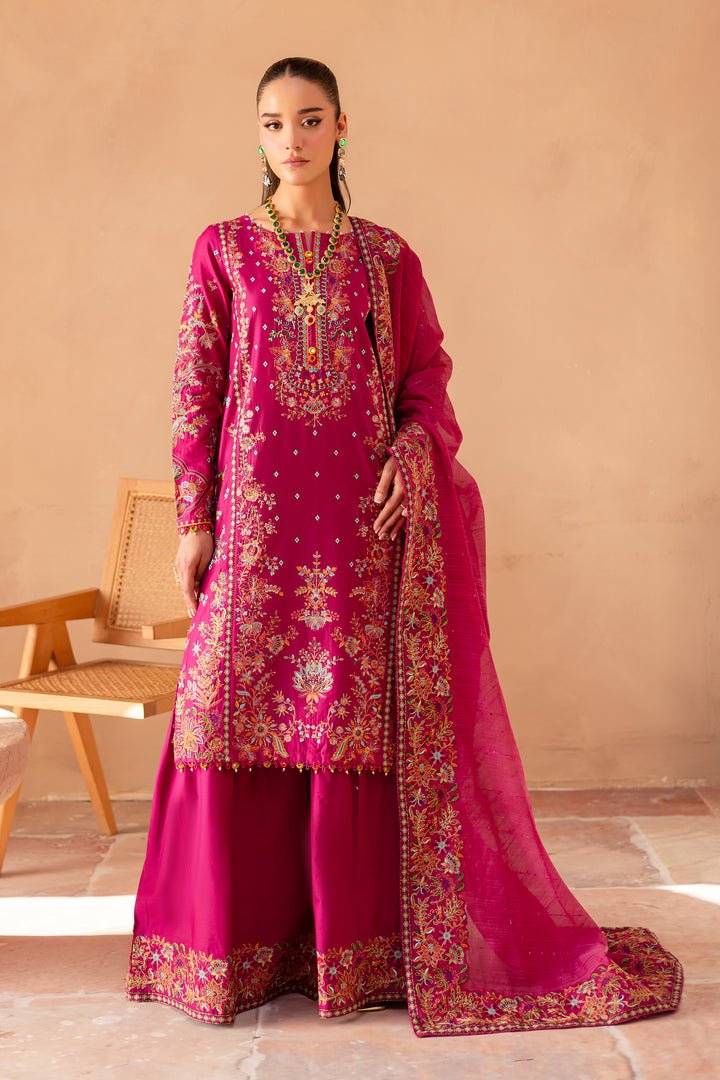 Batik | Ophelia Luxury Pret | Bea-Brand:Batik-Type:Ladies Clothes-Magenta-Lawn-House of Maryam- Buy in UK, USA