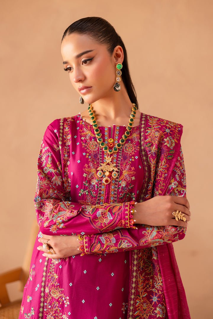 Batik | Ophelia Luxury Pret | Bea-Brand:Batik-Type:Ladies Clothes-Magenta-Lawn-House of Maryam- Buy in UK, USA