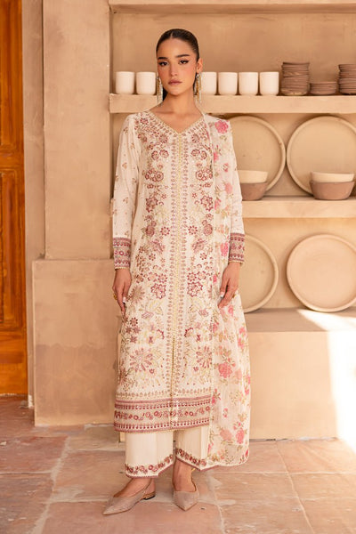 Batik | Ophelia Luxury Pret | Dandelion-Brand:Batik-Type:Ladies Clothes-Off White-Pima Lawn-House of Maryam- Buy in UK, USA