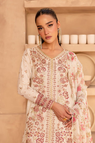 Batik | Ophelia Luxury Pret | Dandelion-Brand:Batik-Type:Ladies Clothes-Off White-Pima Lawn-House of Maryam- Buy in UK, USA