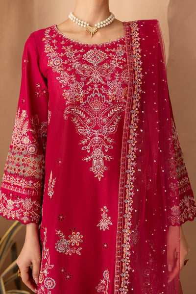 Batik | Ophelia Luxury Pret | Dove-Brand:Batik-Type:Ladies Clothes-Hot Pink-Pima Lawn-House of Maryam- Buy in UK, USA