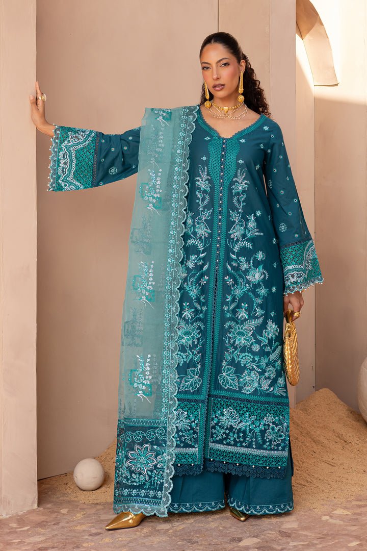 Batik | Ophelia Luxury Pret | Fayrozah-Brand:Batik-Type:Ladies Clothes-Zinc-Pima Lawn-House of Maryam- Buy in UK, USA