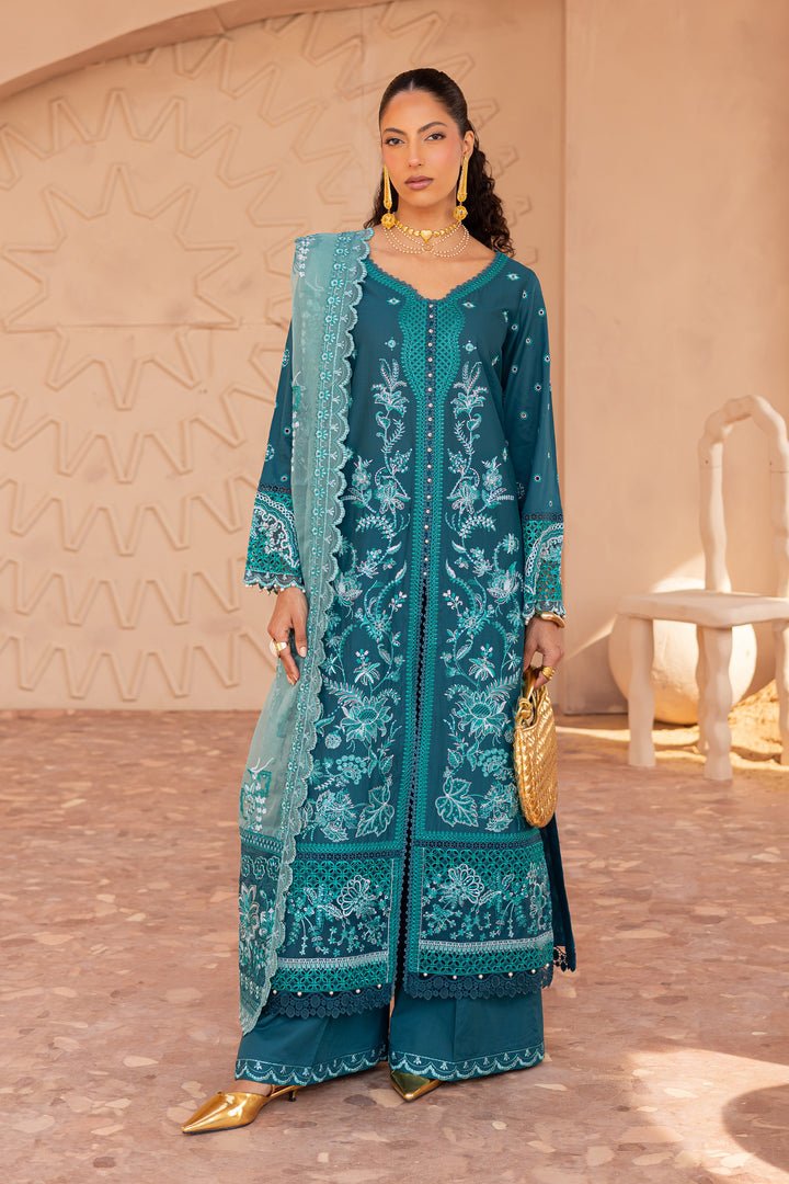 Batik | Ophelia Luxury Pret | Fayrozah-Brand:Batik-Type:Ladies Clothes-Zinc-Pima Lawn-House of Maryam- Buy in UK, USA