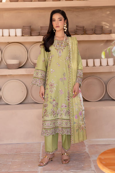 Batik | Ophelia Luxury Pret | Halo-Brand:Batik-Type:Ladies Clothes-Apple Green-Pima Lawn-House of Maryam- Buy in UK, USA