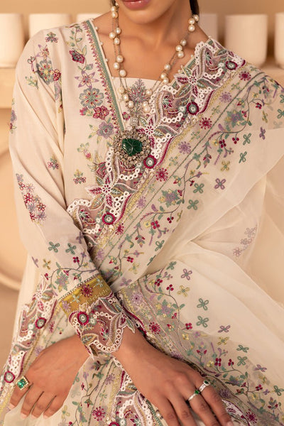 Batik | Ophelia Luxury Pret | Mayhul-Brand:Batik-Type:Ladies Clothes-Off White-Pima Lawn-House of Maryam- Buy in UK, USA