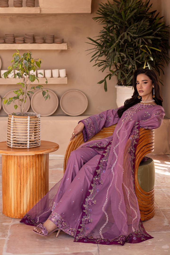 Batik | Ophelia Luxury Pret | Meena-Brand:Batik-Type:Ladies Clothes-Dusty Pink-Pima Lawn-House of Maryam- Buy in UK, USA