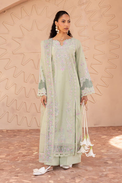 Batik | Ophelia Luxury Pret | Meeral Green-Brand:Batik-Type:Ladies Clothes-Pastel Mint-Pima Lawn-House of Maryam- Buy in UK, USA