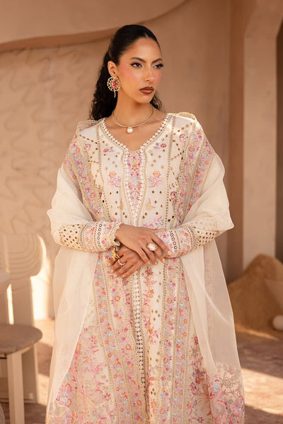 Batik | Ophelia Luxury Pret | Munaza-Brand:Batik-Type:Ladies Clothes-Off White-Pima Lawn-House of Maryam- Buy in UK, USA