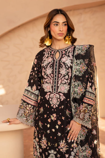 Batik | Ophelia Luxury Pret | Raayah-Brand:Batik-Type:Ladies Clothes-Black-Pima Lawn-House of Maryam- Buy in UK, USA