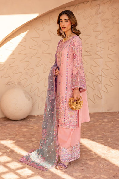 Batik | Ophelia Luxury Pret | Reem Coral-Brand:Batik-Type:Ladies Clothes-Salmon Pink-Pima Lawn-House of Maryam- Buy in UK, USA