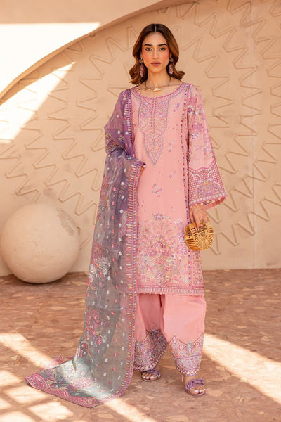 Batik | Ophelia Luxury Pret | Reem Coral-Brand:Batik-Type:Ladies Clothes-Salmon Pink-Pima Lawn-House of Maryam- Buy in UK, USA