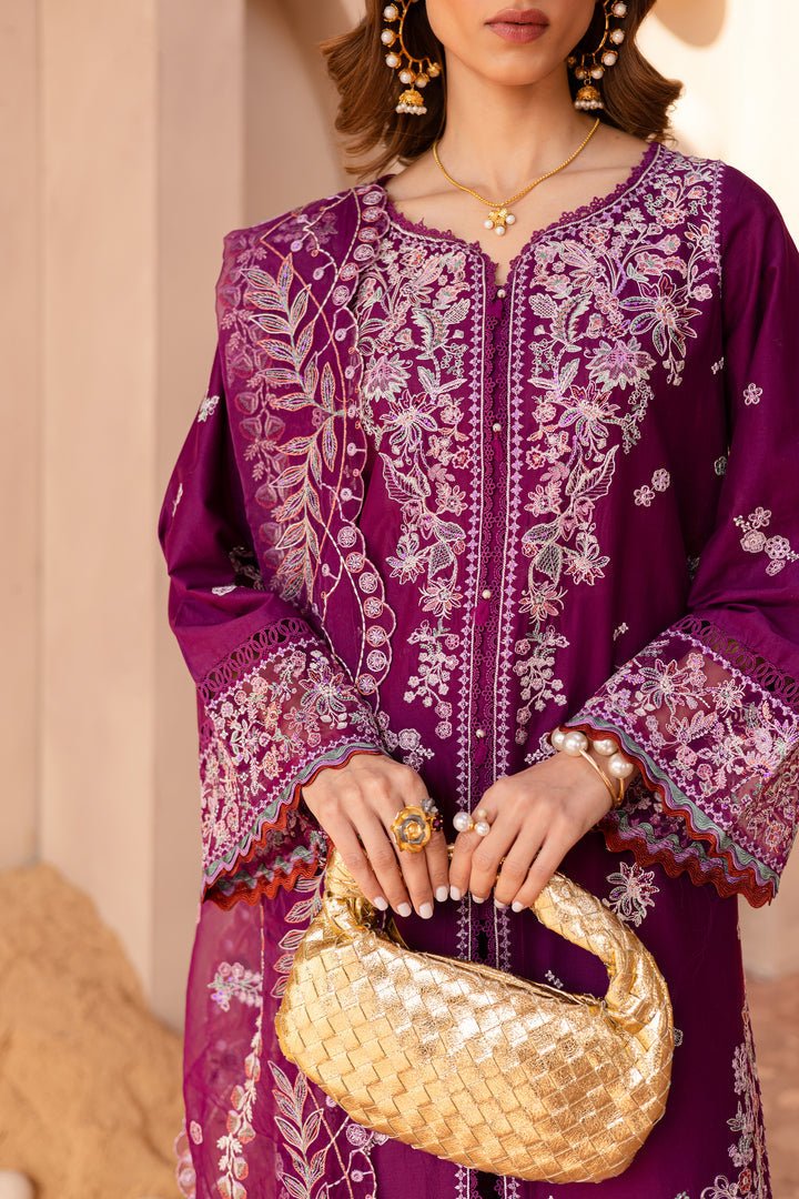 Batik | Ophelia Luxury Pret | Roop-Brand:Batik-Type:Ladies Clothes-Magenta-Pima Lawn-House of Maryam- Buy in UK, USA