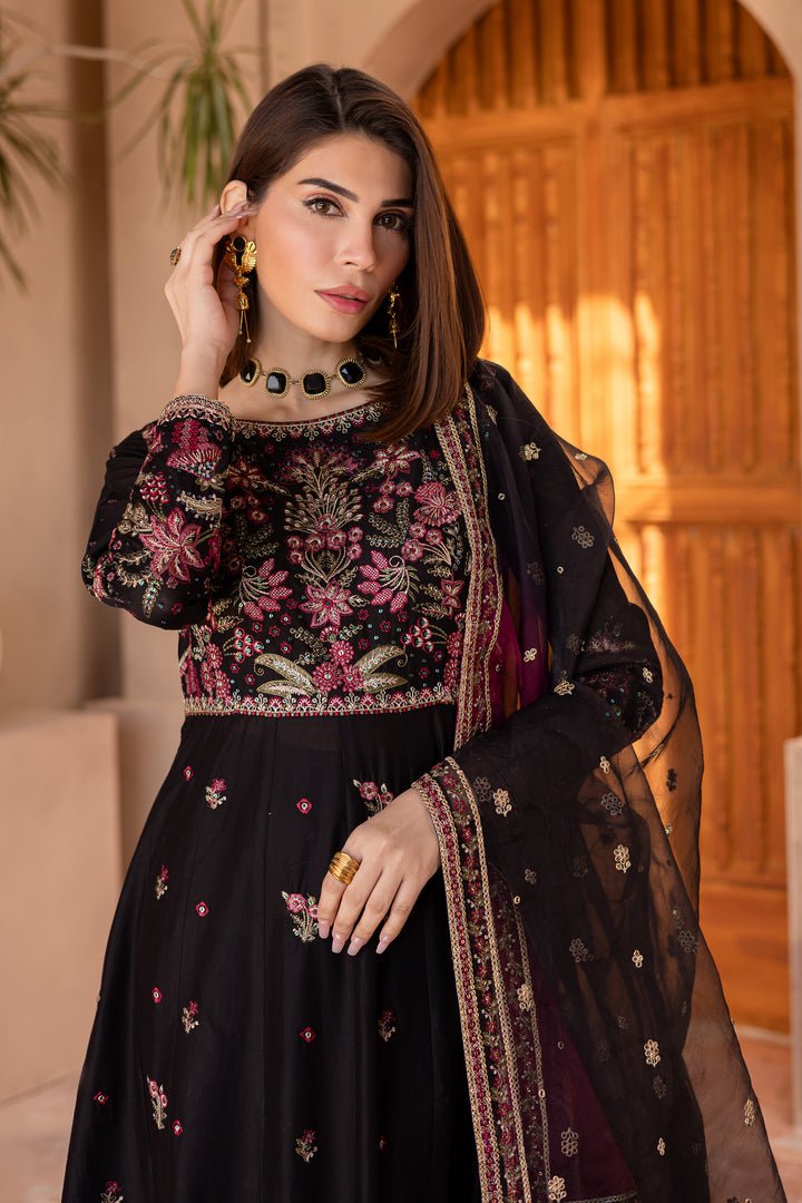 Batik | Ophelia Luxury Pret | Sanaya-Brand:Batik-Type:Ladies Clothes-Black-Lawn-House of Maryam- Buy in UK, USA