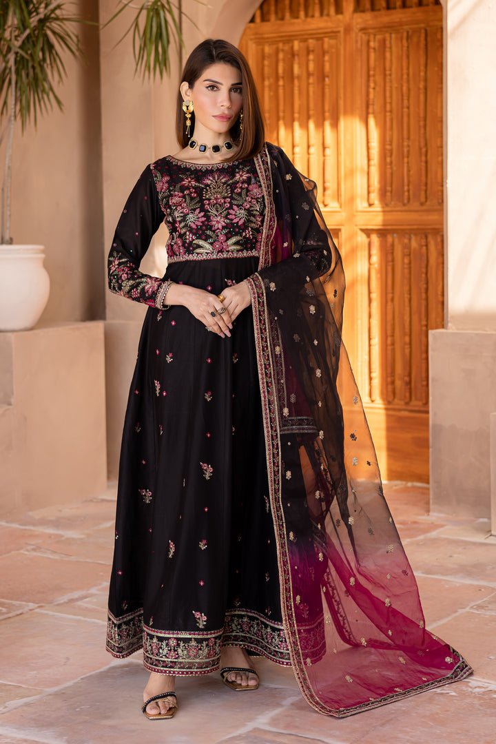 Batik | Ophelia Luxury Pret | Sanaya-Brand:Batik-Type:Ladies Clothes-Black-Lawn-House of Maryam- Buy in UK, USA