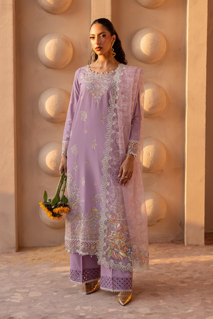 Batik | Ophelia Luxury Pret | Yasha Lilac-Brand:Batik-Type:Ladies Clothes-Lilac-Pima Lawn-House of Maryam- Buy in UK, USA