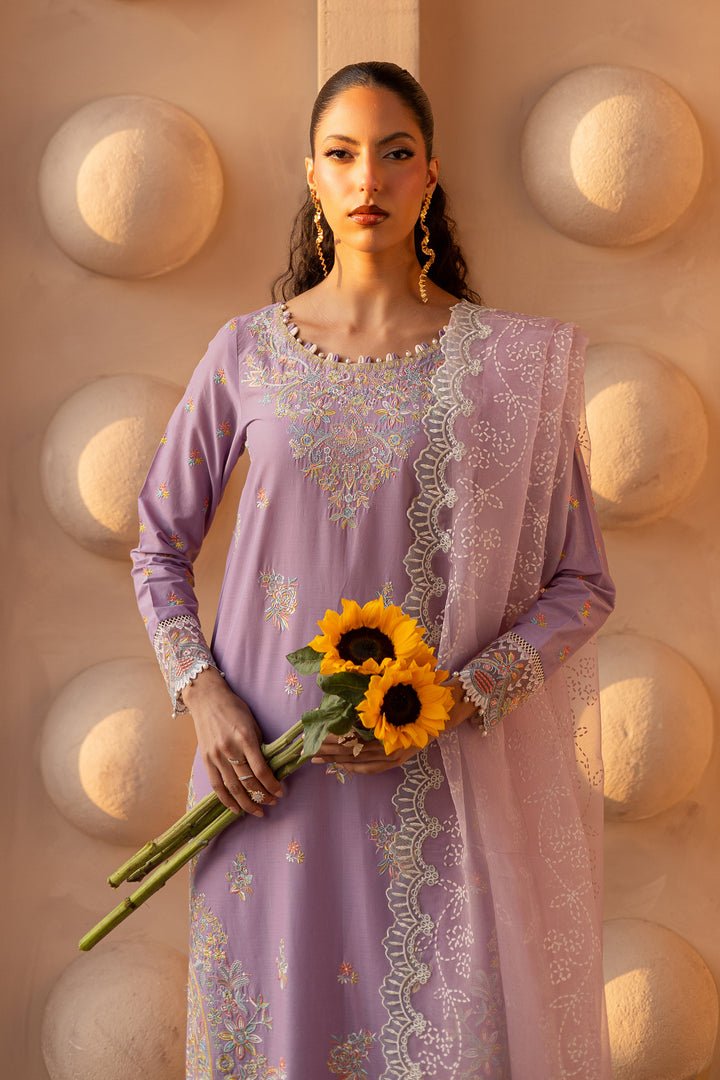 Batik | Ophelia Luxury Pret | Yasha Lilac-Brand:Batik-Type:Ladies Clothes-Lilac-Pima Lawn-House of Maryam- Buy in UK, USA