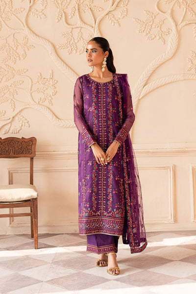 Batik | Zahay Festive Pret | Anahita-Brand:Batik-Type:Ladies Clothes-Purple-Organza-House of Maryam- Buy in UK, USA