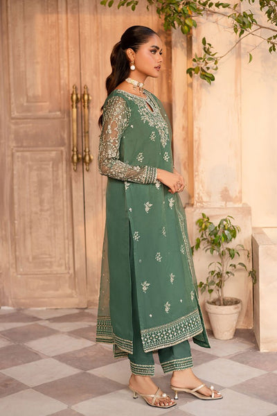 Batik | Zahay Festive Pret | Shireen-Brand:Batik-Type:Ladies Clothes-Sea Green-Organza-House of Maryam- Buy in UK, USA