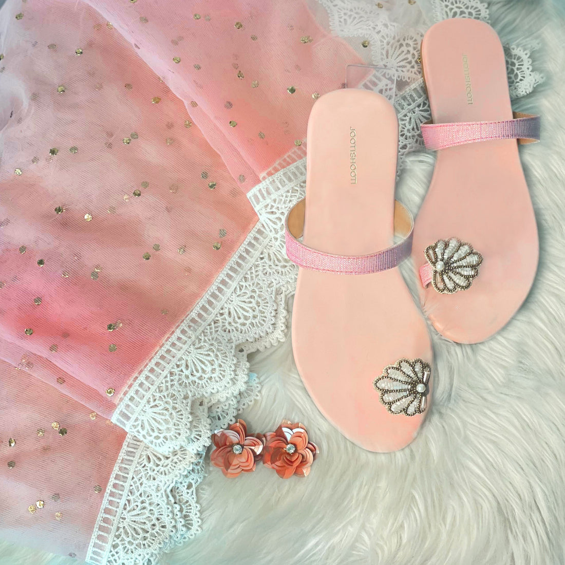 Beach Please Slides (Limited Edition) by Designer House of Maryam - House of Maryam - Pakistani Designer Ethnic Wear in {{ shop.shopifyCountryName }}