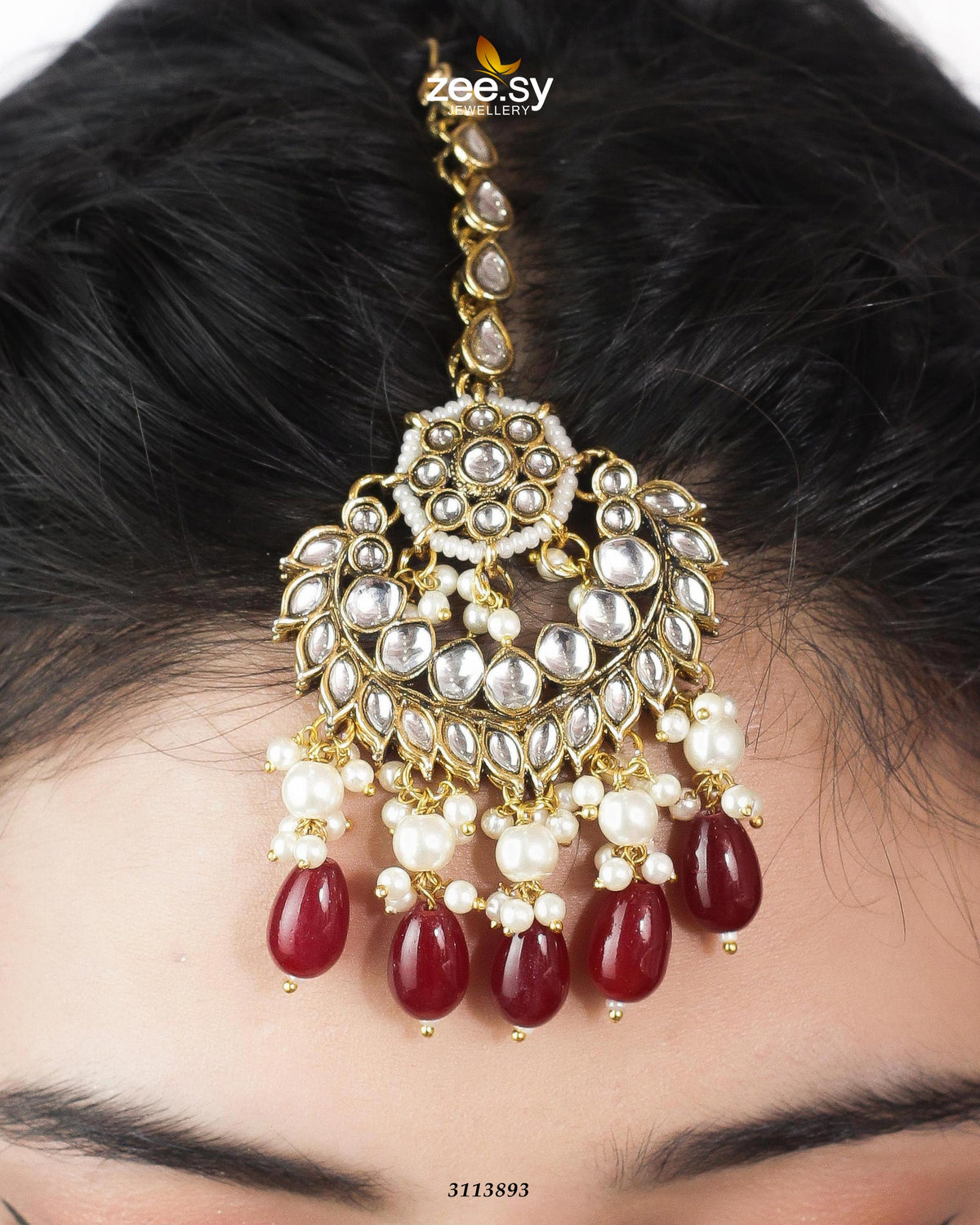 Hoor Bridal Set -  Zeesy Necklace Sets - Original Designer Dress - House of Maryam