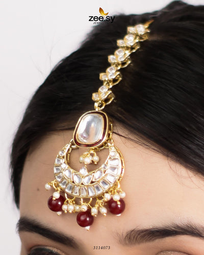 Aqsa Necklace Set -  Zeesy Necklace Sets - Original Designer Dress - House of Maryam
