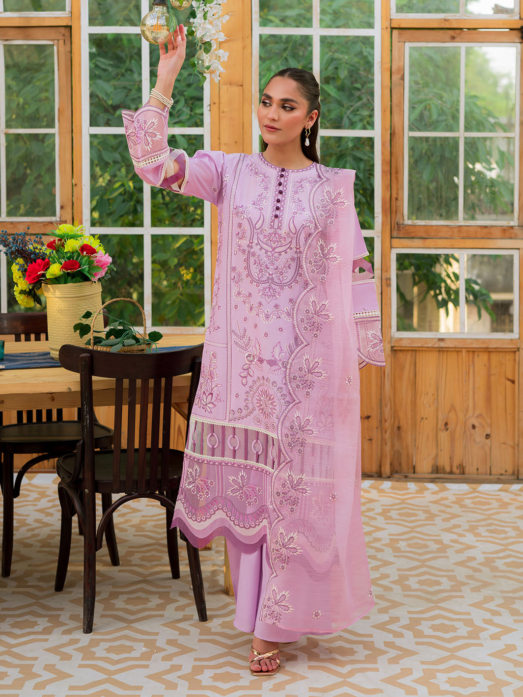 Mahnur | Bella Lawn 24 | BL - 05 -  Mahnur Luxury - Original Designer Dress - House of Maryam