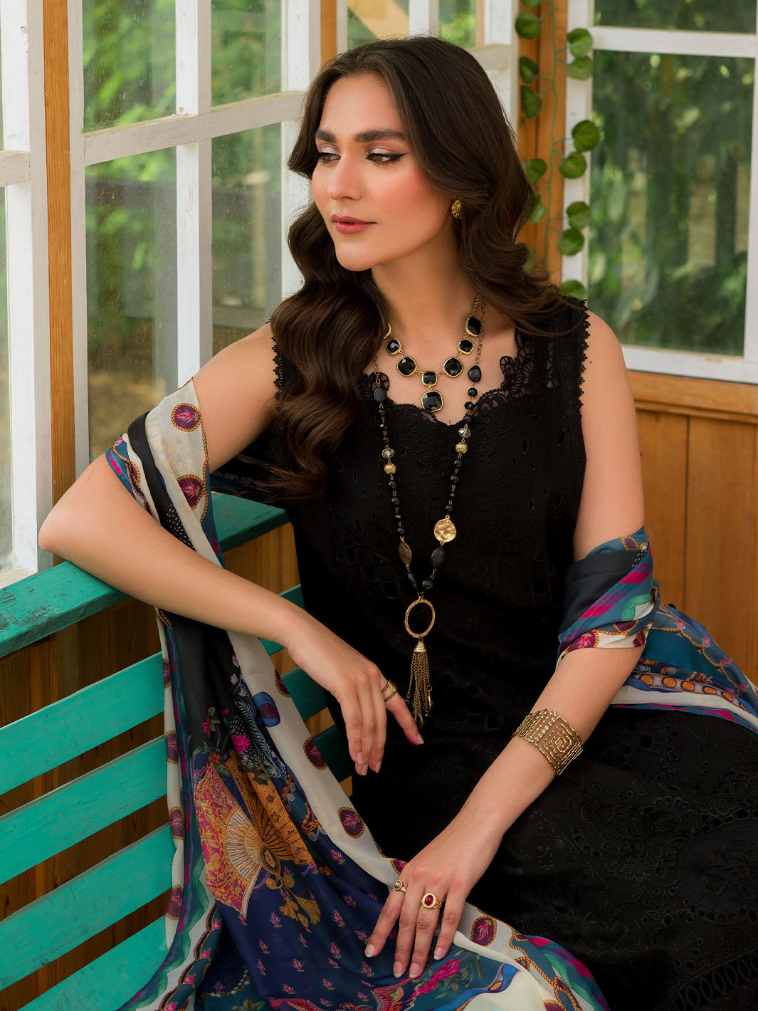 Mahnur | Bella Lawn 24 | BL - 07 -  Mahnur Luxury - Original Designer Dress - House of Maryam