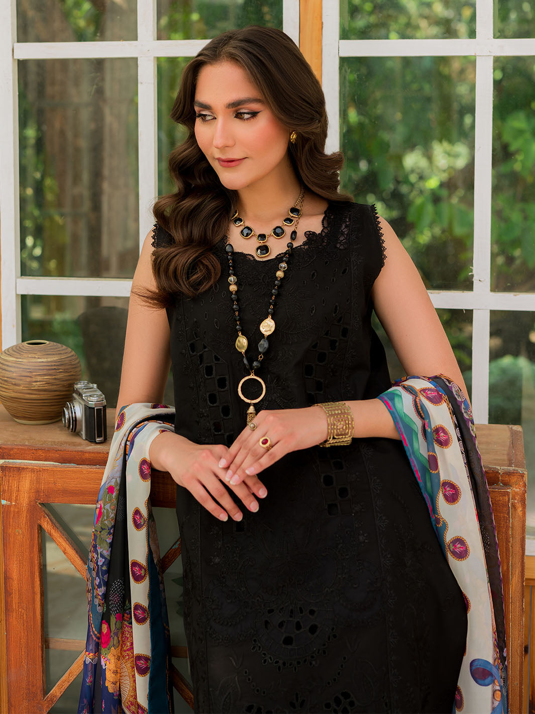 Mahnur | Bella Lawn 24 | BL - 07 -  Mahnur Luxury - Original Designer Dress - House of Maryam