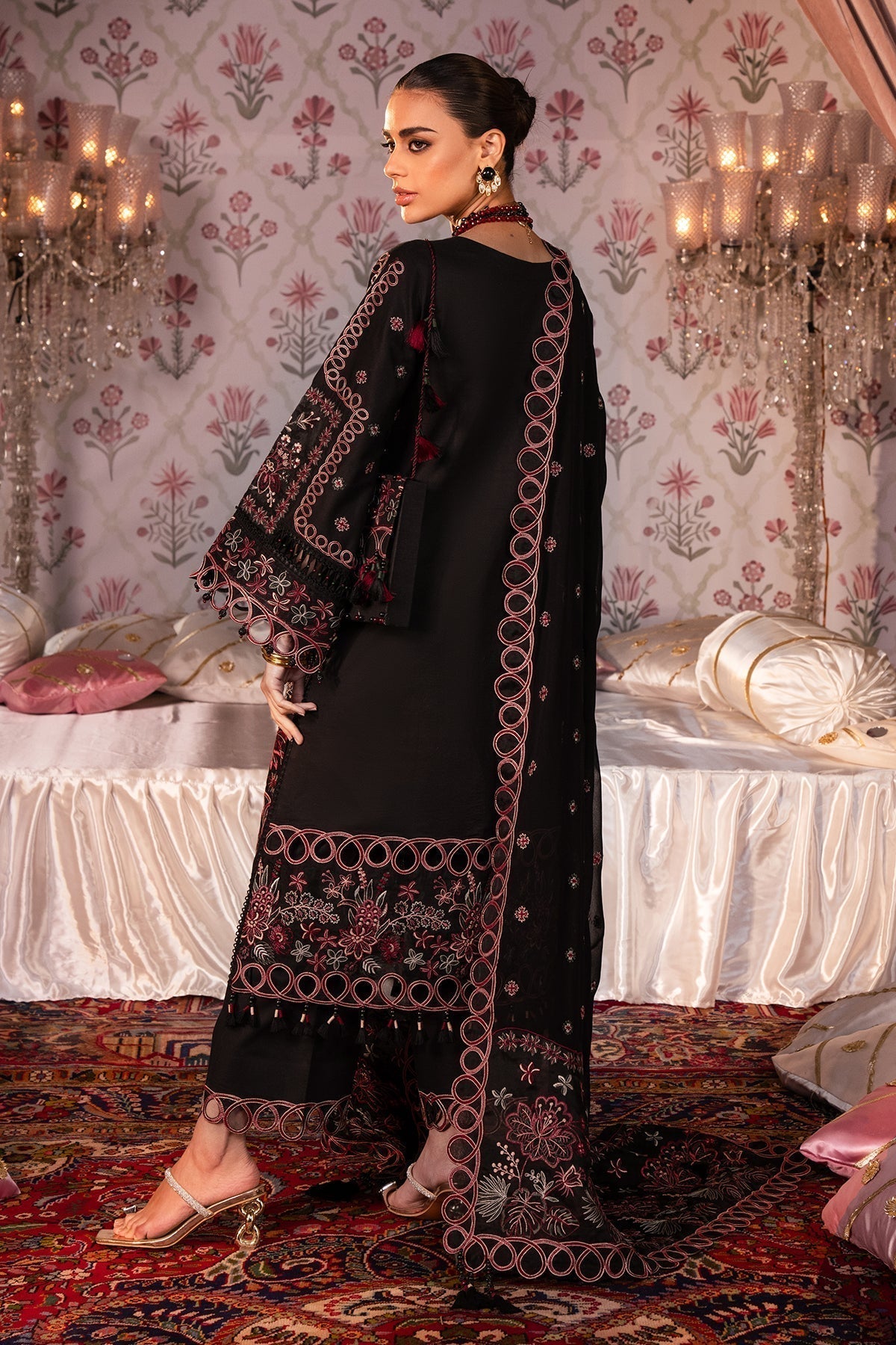 Alizeh | Rawayat Luxury Lawn 24 | Gulshan -  Alizeh Luxury - Original Designer Dress - House of Maryam