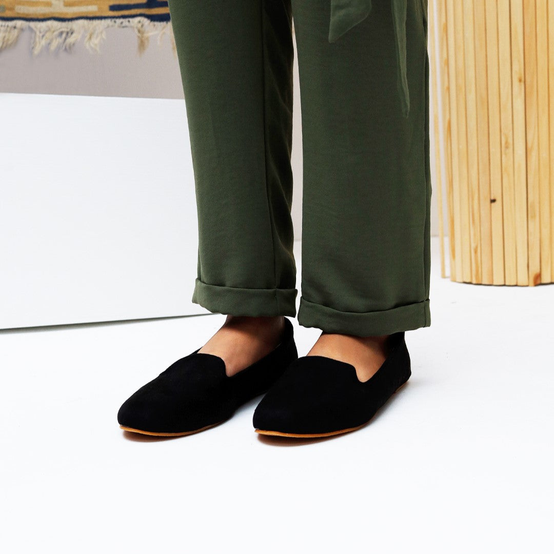 Classic Black Loafers by House of Maryam - House of Maryam