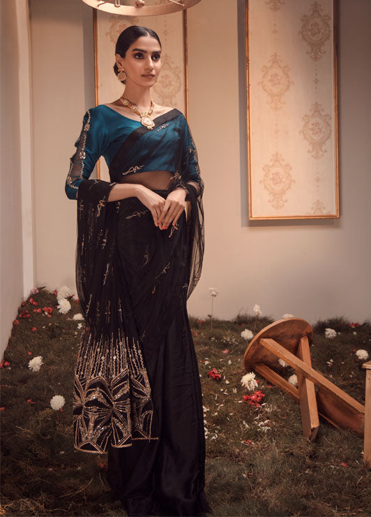 Ayesha and Usman | Celestial Night | Fauve -  Ayesha and Usman Ladies Clothes - Original Designer Dress - House of Maryam