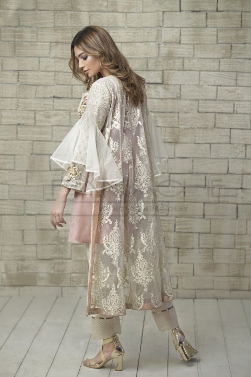 Panache | Pret | Blush Bloom -  Panache By Mona  - Original Designer Dress - House of Maryam