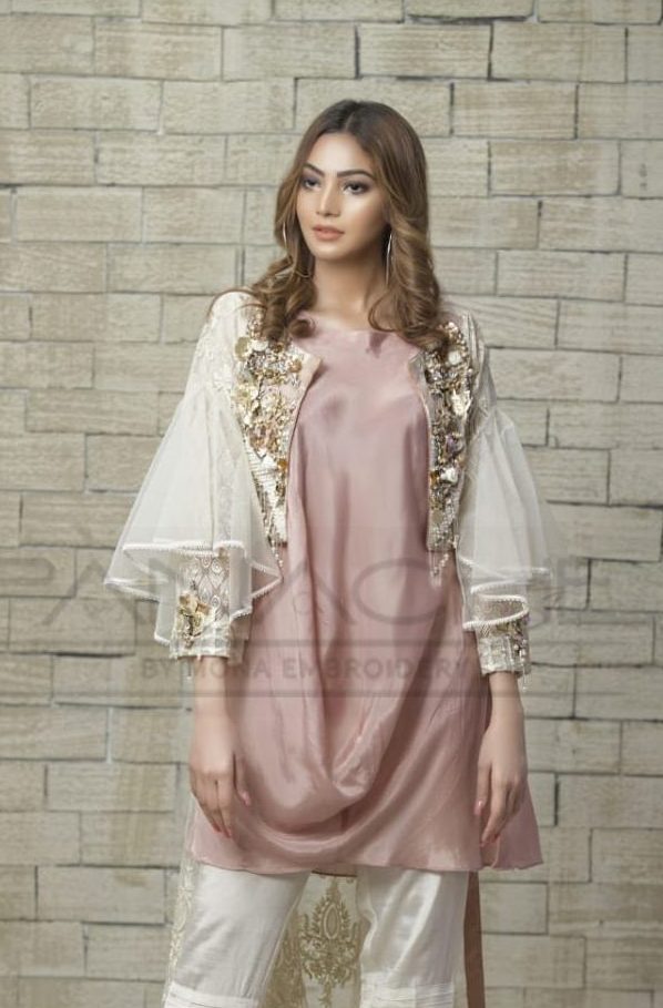 Panache | Pret | Blush Bloom -  Panache By Mona  - Original Designer Dress - House of Maryam