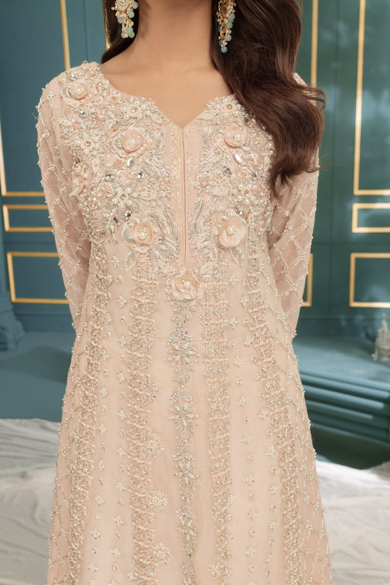 Panache | Pret | Blushing Breeze -  Panache By Mona  - Original Designer Dress - House of Maryam
