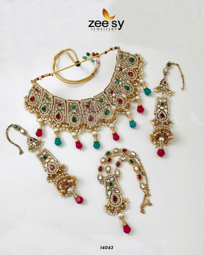 Bridal-0174 -  Zeesy Bridal Set - Original Designer Dress - House of Maryam