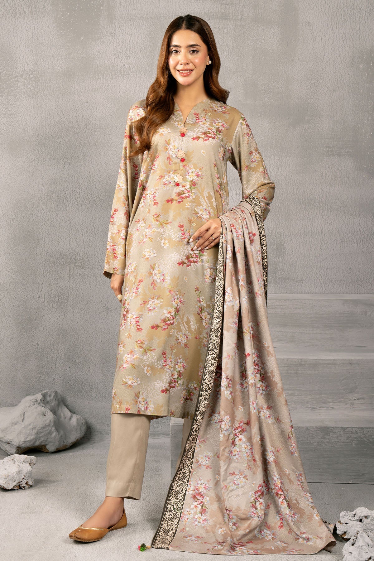 Kayseria | Winter Khaddar 24 | C5483-121-A -  Kayseria Ladies Clothes - Original Designer Dress - House of Maryam