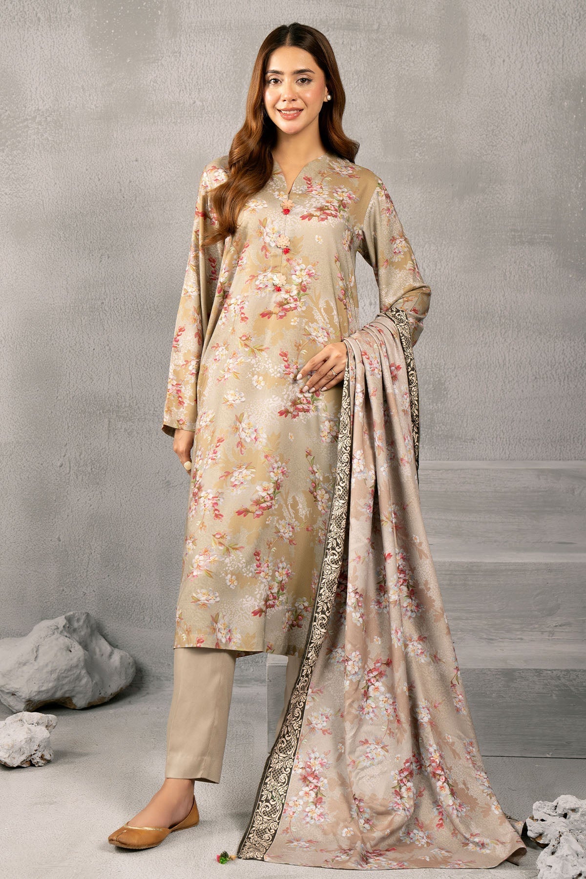 Kayseria | Winter Khaddar 24 | C5483-121-A -  Kayseria Ladies Clothes - Original Designer Dress - House of Maryam
