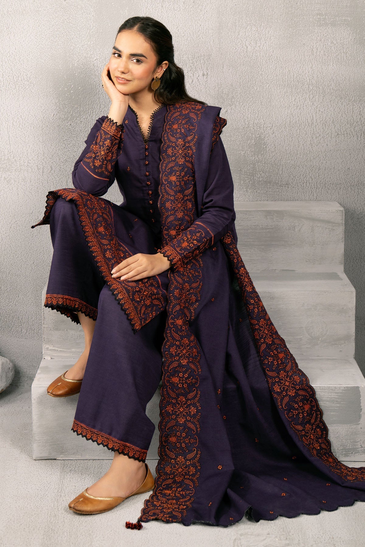 Kayseria | Winter Khaddar 24 | C6066-1 -  Kayseria Ladies Clothes -  House of Maryam
