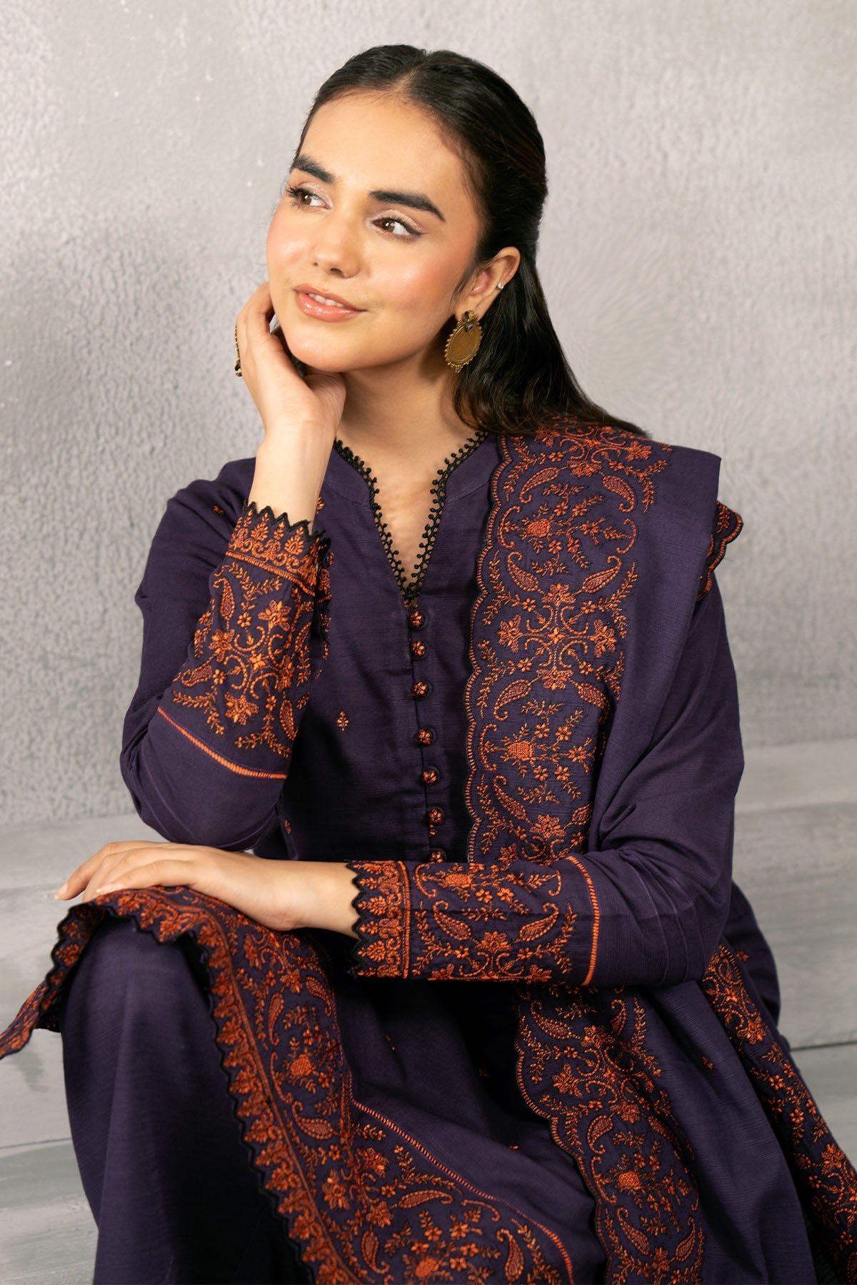 Kayseria | Winter Khaddar 24 | C6066-1 -  Kayseria Ladies Clothes - Original Designer Dress - House of Maryam