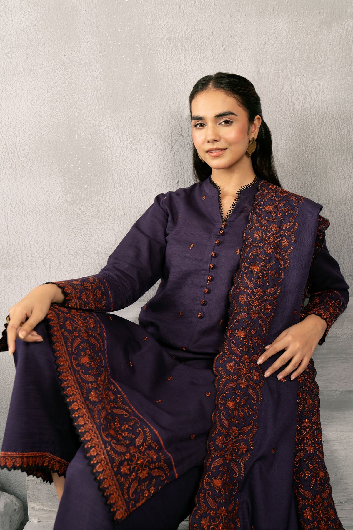 Kayseria | Winter Khaddar 24 | C6066-1 -  Kayseria Ladies Clothes - Original Designer Dress - House of Maryam
